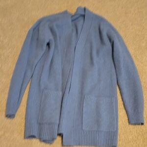 Womens Blue Cardigan